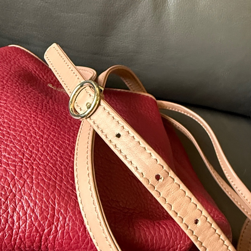 Beautiful Red See By Chloe Crossbody Purse Excellent Condition - Picture 8 of 12
